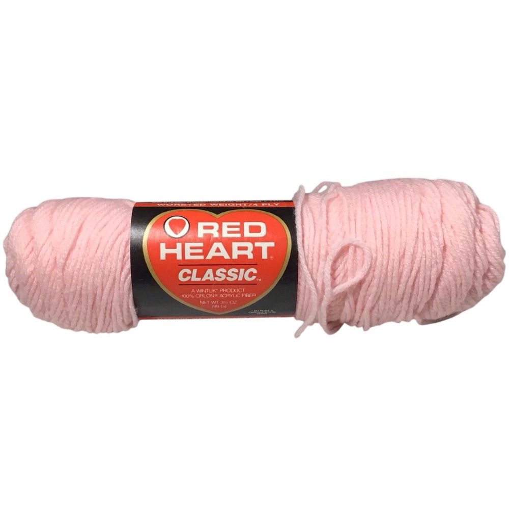 Yarn Bundle Caron Red Heart Wintuk Knitting Crochet White Pink Lily - Picture 9 of 14
